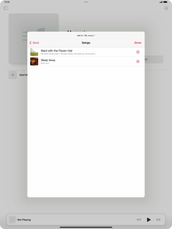Go to the required category and press the required audio file. Go to the required category and press the required audio file.