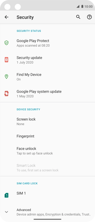Slide your finger upwards starting from the bottom of the screen to return to the home screen.