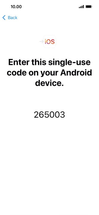 Follow the instructions on the screen and in the 