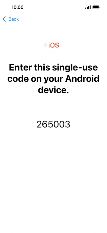 Follow the instructions on the screen and in the 