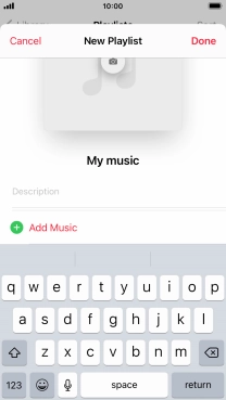 Press Add Music.
