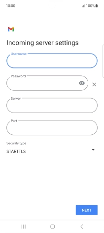 Press the field below 