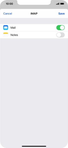 Press Save. Your email account has now been set up. To select more settings for incoming and outgoing server, proceed with the following steps.