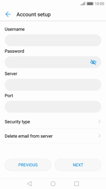 Press the field below 