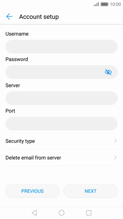 Press the field below 