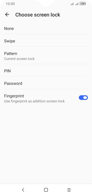 Press the Return key.