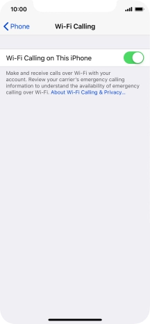 Slide your finger upwards starting from the bottom of the screen to return to the home screen.
