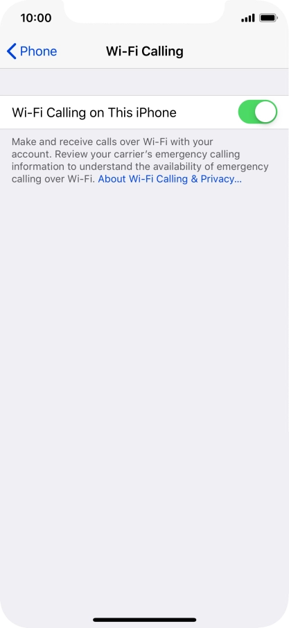 Slide your finger upwards starting from the bottom of the screen to return to the home screen.