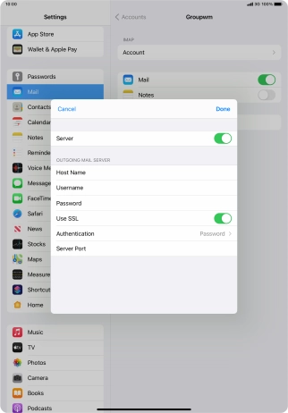 Press the indicator next to Press the indicator next to