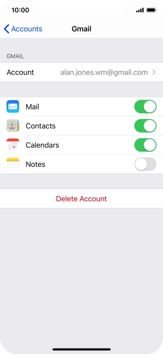 Slide your finger upwards starting from the bottom of the screen to return to the home screen.