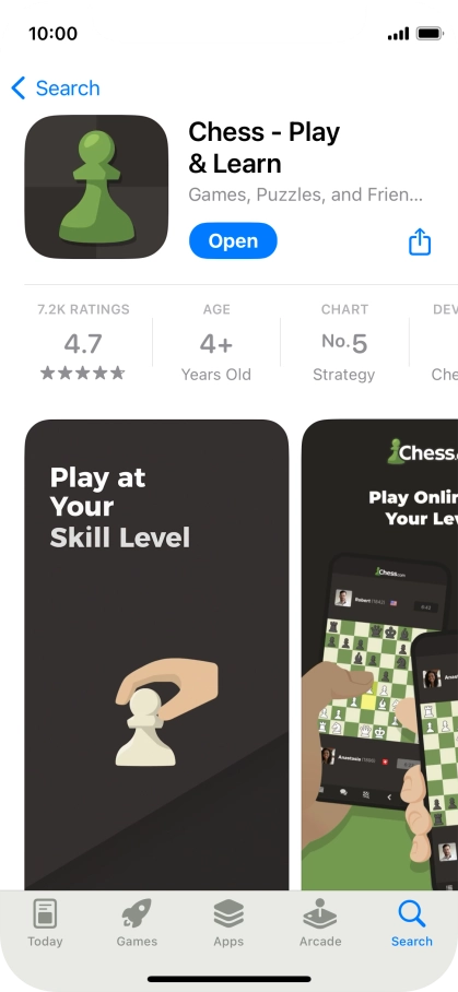 Slide your finger upwards starting from the bottom of the screen to return to the home screen.