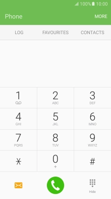 Press and hold number key 1 to call voicemail. Follow the instructions to listen to your messages.
