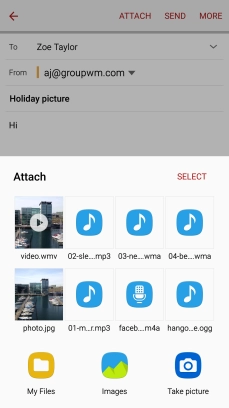 Press My Files and go to the required folder. Press My Files and go to the required folder.