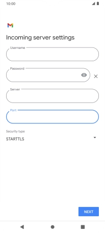 Press the drop down list below 