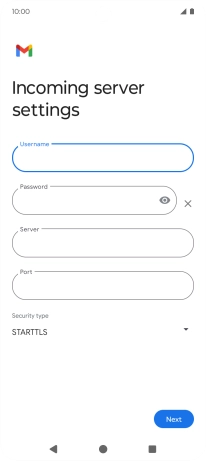 Press the field below 