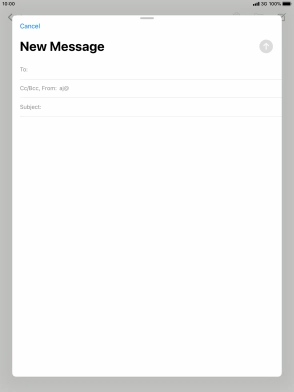 Press To: and key in the first letters of the recipient's name.