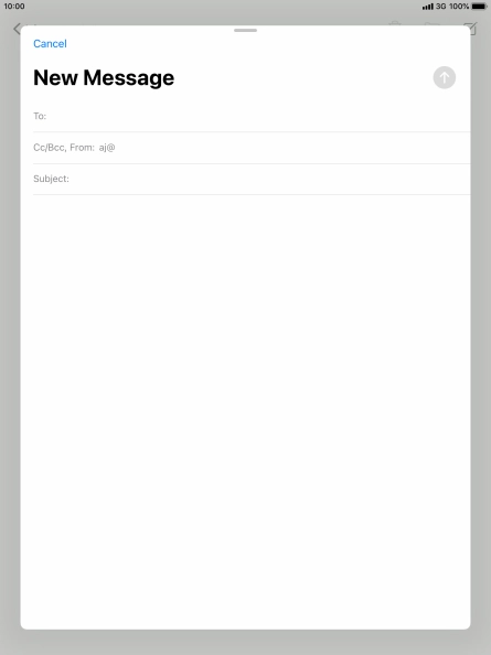 Press To: and key in the first letters of the recipient's name.