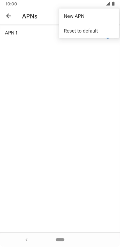 Press New APN.