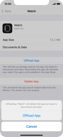 Press Offload App.
