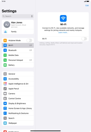Press the indicator next to Press the indicator next to