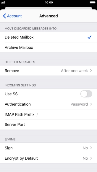 Press Authentication.