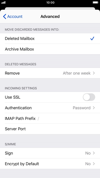 Press Authentication.