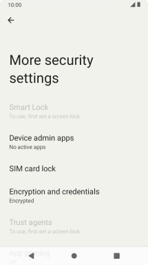 Press SIM card lock.