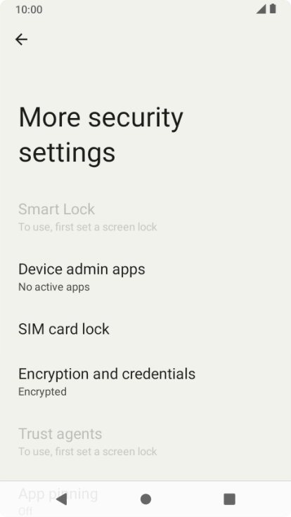 Press SIM card lock.