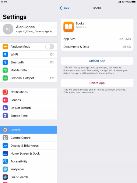 Press Offload App. Press Offload App.