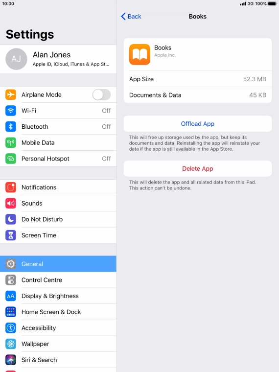 Press Offload App. Press Offload App.