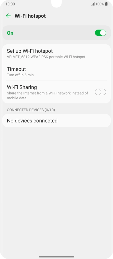 Slide your finger upwards starting from the bottom of the screen to return to the home screen.