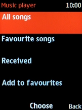 Select All songs and go to the required folder.