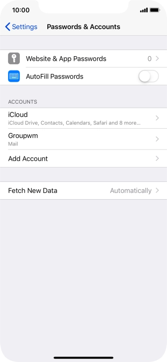 Press Fetch New Data.