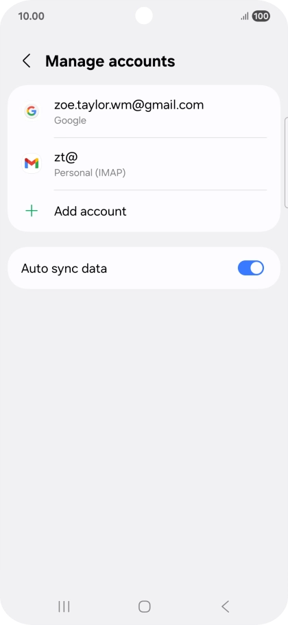 Press the Home key to return to the home screen. Press the Home key to return to the home screen.