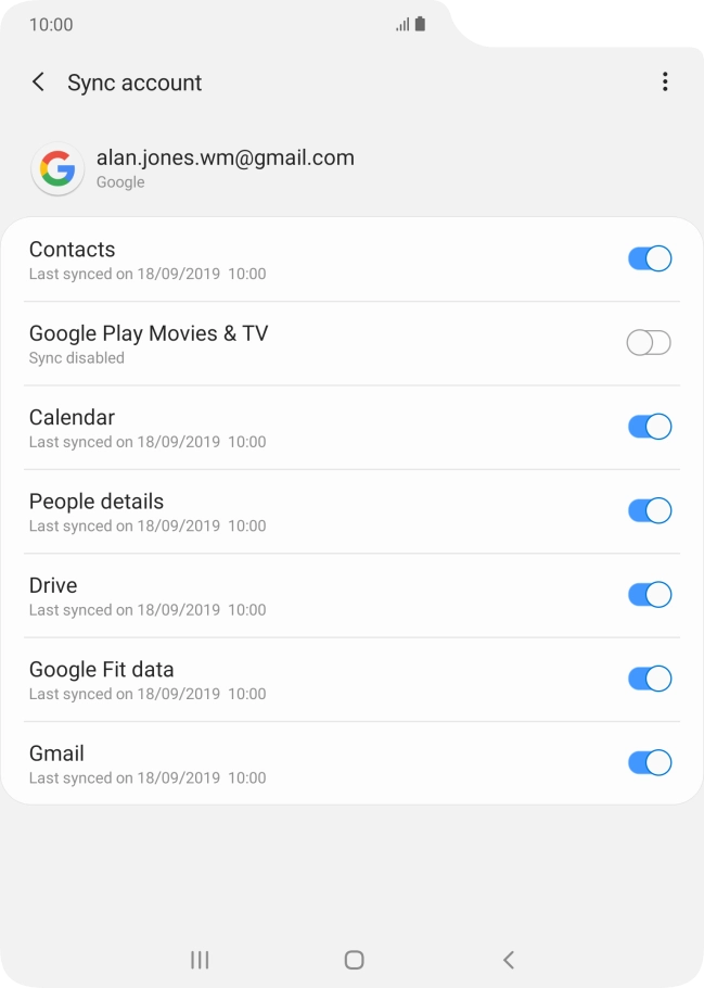 Press the Home key to return to the home screen. Press the Home key to return to the home screen.