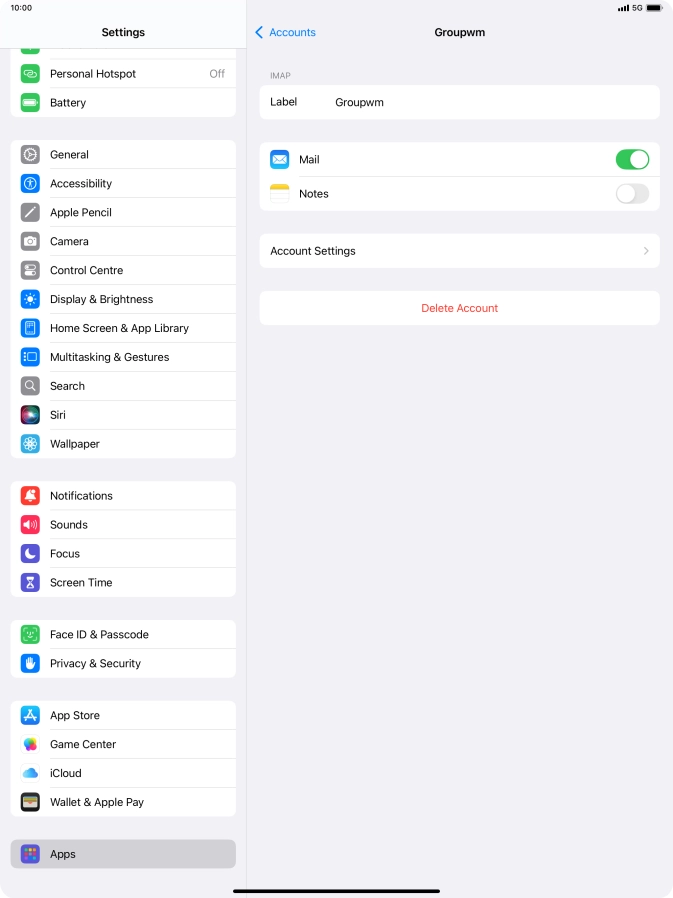 Press Account Settings. Press Account Settings.