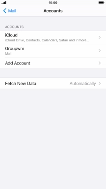 Press Fetch New Data.