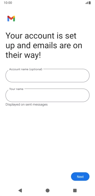 Press the field below 