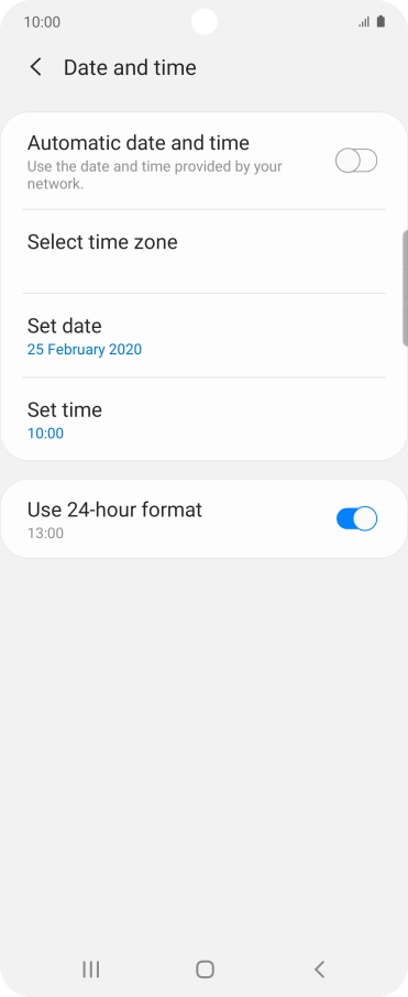 Press the indicator next to Press the indicator next to