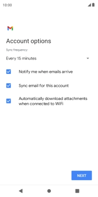 Press the drop down list below 