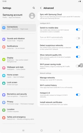 Press the indicator next to Press the indicator next to