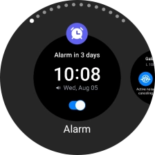 Press the required widget to add it.