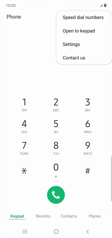 Press Settings. Press Settings.