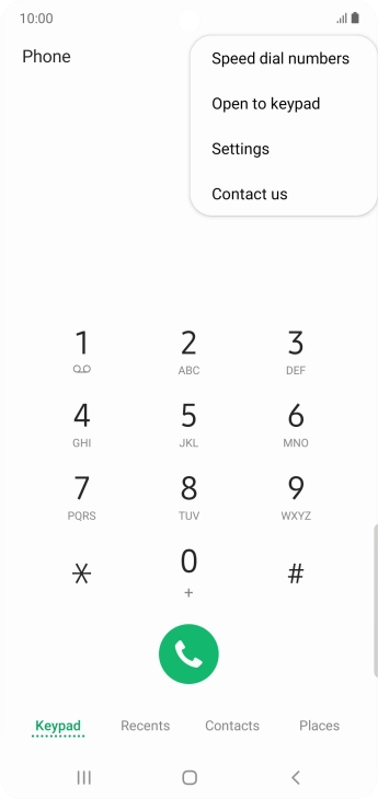 Press Settings. Press Settings.