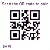 On your phone: Follow the instructions on the screen to place the QR code on your smartwatch in your phone's viewfinder.