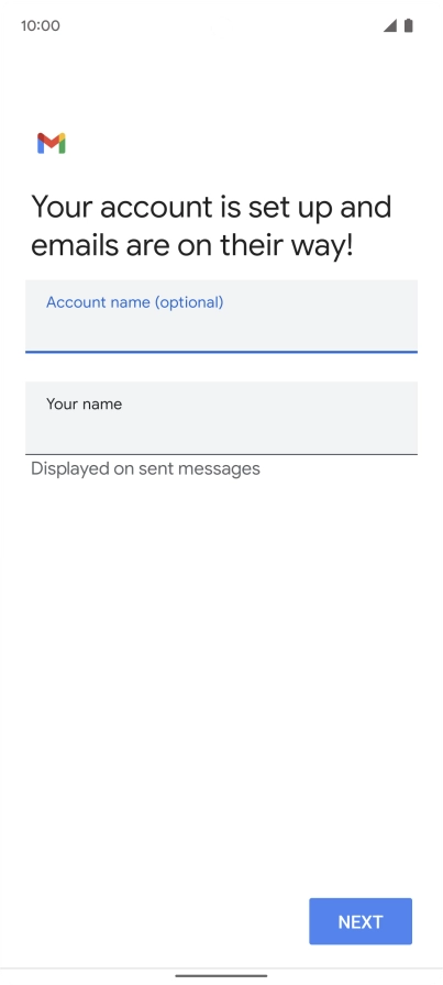 Press the field below 
