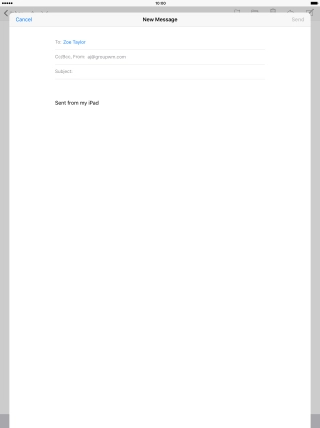 Press Subject and key in the required subject. Press Subject and key in the required subject.