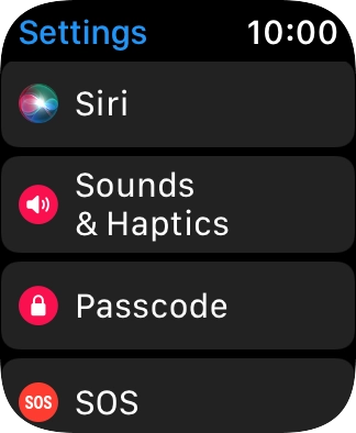 Press Siri.
