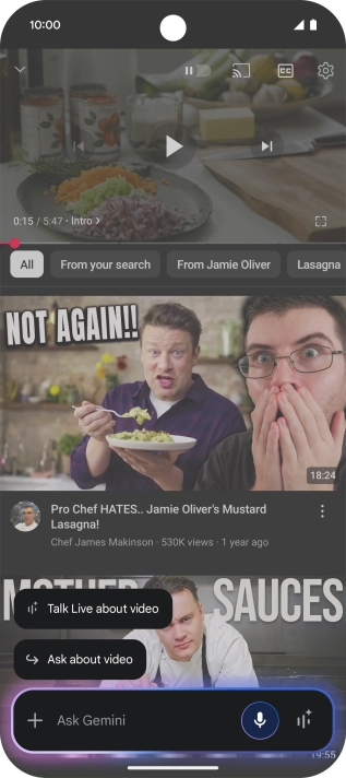 Press Ask about video.