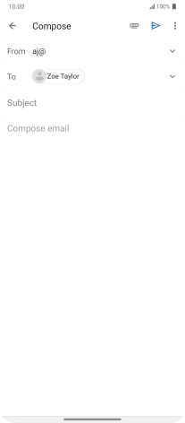 Press Subject and key in the required subject.